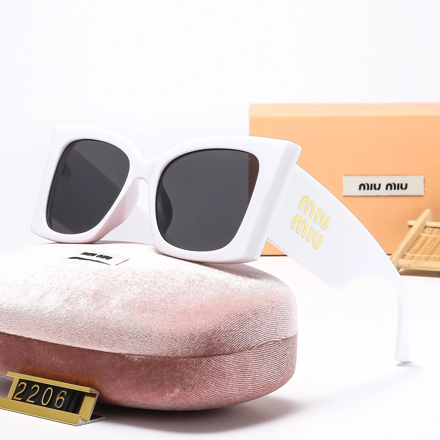Fashion hot 7 color sunglasses 2206