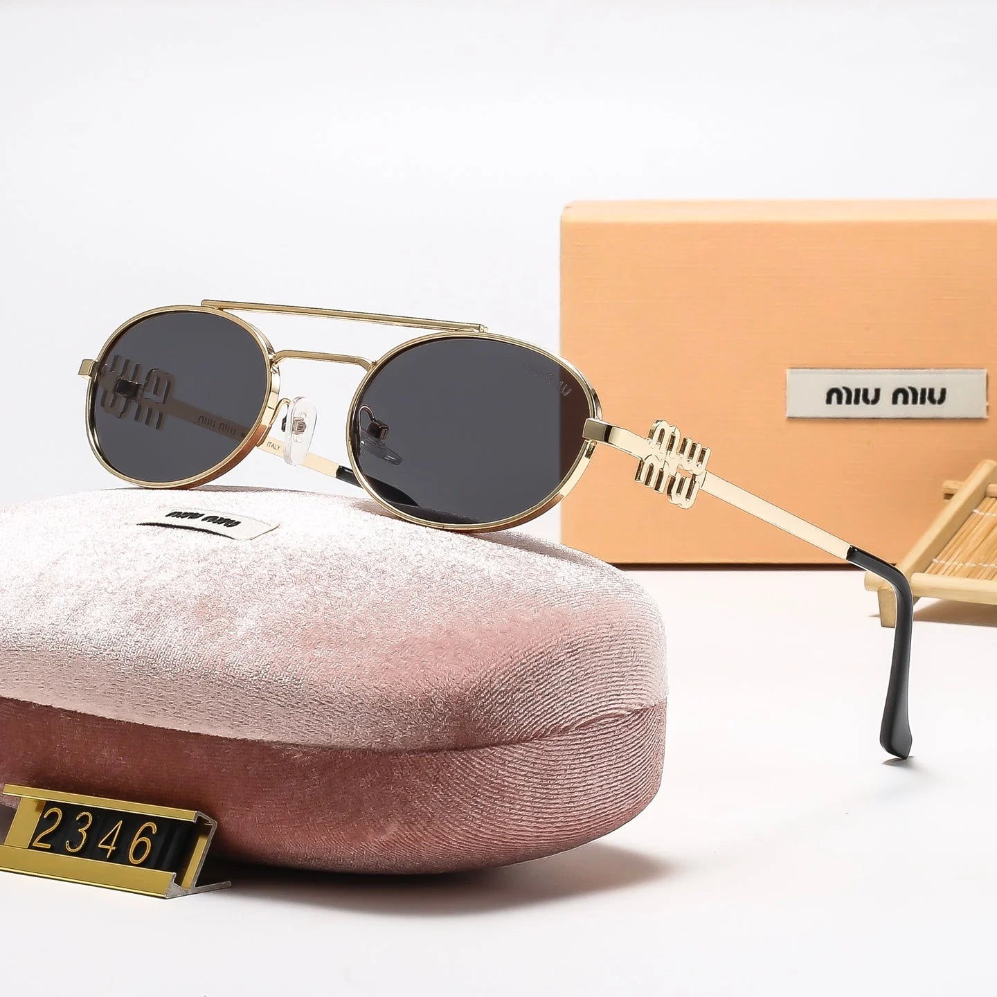 Fashion hot 6 color sunglasses 2346